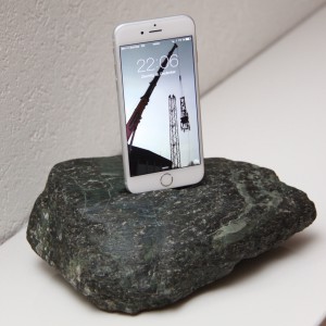Stone iPhone Dock
